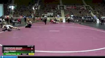 195 lbs Cons. Semi - Owen Penney, St James vs Christopher Weaver, Alabama School For The Blind