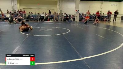 82-87 lbs Round 1 - Alonzo Roye, Tar Heel Kids Wrestling Club vs Jace Dangerfield, Big Orange Wrestling