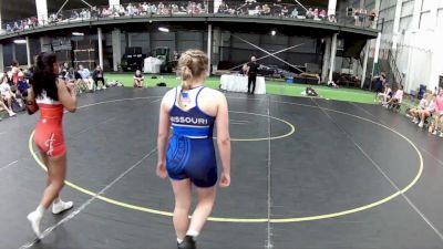 145 lbs Zoe Sonnier, Texas Blue vs Grace Chadbourne, Missouri