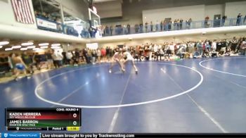120 lbs Cons. Round 4 - James Barron, Riverton Wolf Pack vs Kaden Herrera, Roy Wrestling Club