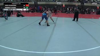 115 lbs Cons. Round 1 - Reed Rugroden, Jack Pine Savage vs Bennett Stowe, Elk River