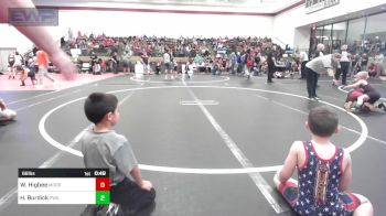 66 lbs Quarterfinal - Waylen Higbee, Morrison Takedown Club vs Hudson Burdick, Perry Wrestling Academy