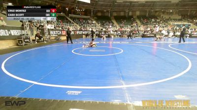 46 lbs 5th Place - Cruz Montez, Steel City Reloaded vs Cash Scott, Cowboy Wrestling Club