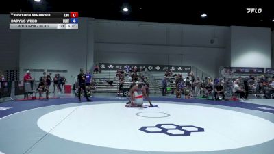 86 kg Cons. Sub-rd Of 16 - Brayden Mirjavadi, Laker Wrestling Club vs Daryus Webb, Dub RTC