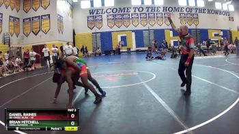 152 lbs Semis & Wb (16 Team) - Daniel Raines, Bu-Creek-Burg vs Brian Mitchell, Viera Hammers