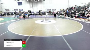 150 lbs Round Of 32 - Luel Cetoute, Emerson/Park Ridge vs Liam Osder, Demarest