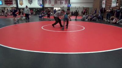 Cons. Round 1 - Bentley Higdon, Camp Point Youth Wrestling vs Ryder Douglas, WBNDD