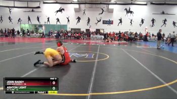 165 lbs Round 1 (10 Team) - Ashton Light, St. Clair vs John Radey, Ohio Northern 2