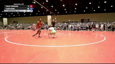 132 lbs Semis - Kelby Bernard, TX vs Cade Dunn, MO