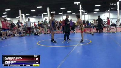 119 lbs Semis & 3rd Wb (16 Team) - Isaiah Archuleta, Colorado Blue vs Caleb Gray, Alabama