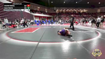144 lbs Quarterfinals (8 Team) - Colton Reigal, SULPHUR vs Kale Fruits, BRISTOW