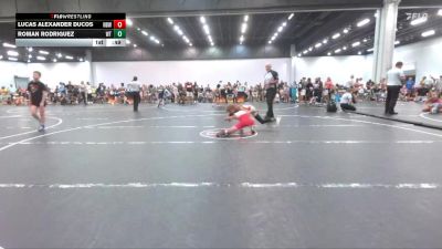 70 lbs Quarterfinal - Lucas Alexander Ducos, Nbwa vs Roman Rodriguez, Well Trained