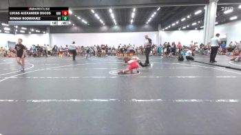 70 lbs Quarterfinal - Lucas Alexander Ducos, Nbwa vs Roman Rodriguez, Well Trained