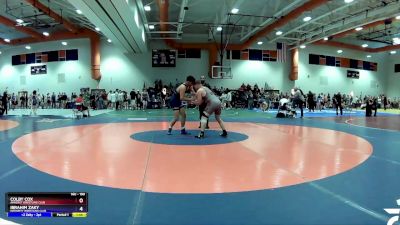 190 lbs Semifinal - Colby Cox, Amherst Wrestling Club vs Ibrahim Zaky, Integrity Wrestling Club