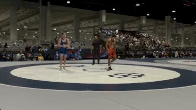 70 kg Champ. Rd Of 64 - Melvin Miller, Bishop McCort High School Wrestling vs Zachary Reilley, Blue & Gold Wrestling Club
