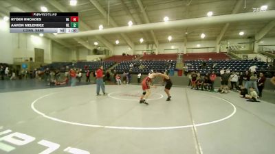 125 lbs Cons. Semi - Ryder Rhoades, Uintah Wrestling vs Aaron Melendez, Uintah Wrestling