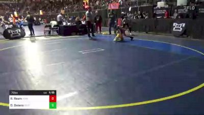 70 lbs Consy 2 - Ryder Ream, York Suburban vs Dominic Baiano, South Fayette