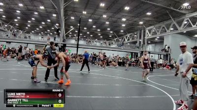 144 lbs Round 6 (8 Team) - Luke Nieto, Savage King Pins vs Garrett Till, Ohio Gold