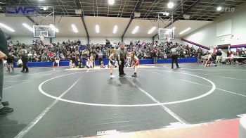 60 lbs Rr Rnd 1 - Daisy Montgomery, Skiatook Youth Wrestling vs Harper Hubbard, Henryetta Knights Wrestling Club