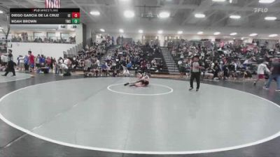 132 lbs Cons. Round 3 - Diego Garcia De La Cruz, Gardner Edgerton vs Noah Brown, Team Missouri Select