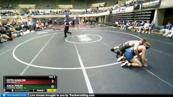 152 lbs Round 1 (4 Team) - Zach Malin, LaCrosse Aquinas vs Otto Hanlon, Stillwater