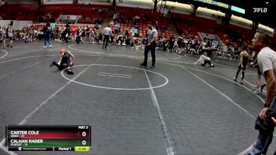 60 lbs Cons. Round 3 - Carter Cole, GBWC vs Calhan Rader, Pursuit