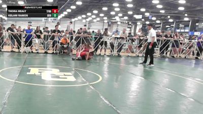 107 lbs Rr Rnd 2 - Thora Healy, Top Flight Wrestling Academy - HSG vs Kelani Ramos, Grindstone Wrestling Club - HSG