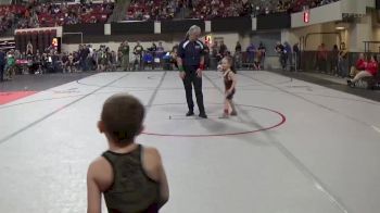 37 lbs Cons. Round 1 - Maddox Groves, Glendive Mat Devils vs Ridge Jessop, Ryse Wrestling Academy