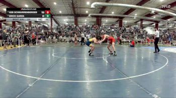 120 lbs Cons. Round 1 - Keb Schnurrenberger, Truckee vs Erick Garza, Boulder City