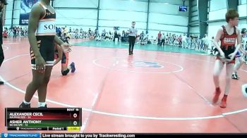 115 lbs Rd# 7- 10:45am Saturday Final Pool - Asher Anthony, No Escape vs Alexander Cecil, Nauman Red