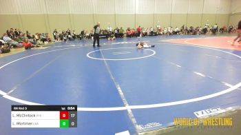 52 lbs Rr Rnd 3 - Lane McClintock, Backyard Brawlers 9U vs Lawson Mortimer, LWA 9U