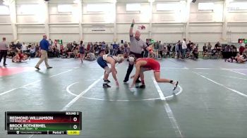 120 lbs Round 2 (10 Team) - Brock Rothermel, We Are That Team vs Redmond Williamson, Tar River WC