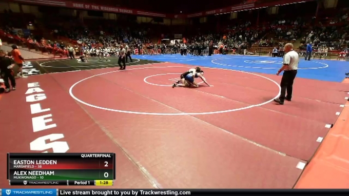126 lbs D1 - Quarter-finals (fri 5:30 P.m.) - Easton Ledden, Marshfield ...