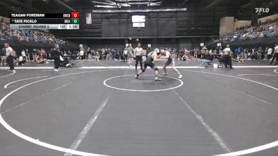 174 lbs Champ. Round 2 - Teagan Foreman, Dakota Wesleyan (S.D.) vs Tate Picklo, Oklahoma City