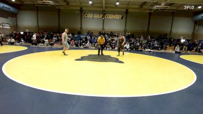 218 lbs Round Of 16 - Cael Weidemoyer, Faith Christian (PA) vs Michael Garcia, Roosevelt (CO)