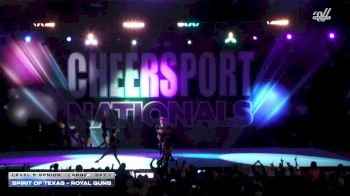 Spirit of Texas - Royal Guns [2026 L5 Senior - Large Day 1] 2026 CHEERSPORT National All Star Cheerleading Championship