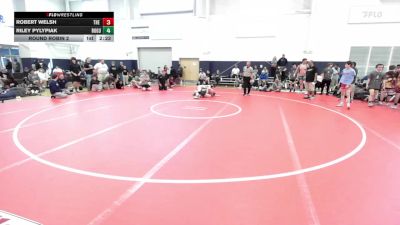 108 lbs Round Robin 2 - Robert Welsh, The Asylum Yellow-HS vs Riley Pylypiak, Rogue Wrestling Club-HS