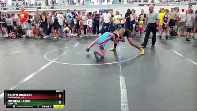 110 lbs Quarterfinal - Kadyn Dragoo, ``Parchment vs Micheal Lubin, SOWA