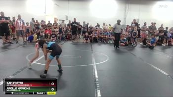 48 lbs Round 4 (6 Team) - Apollo Hawkins, NY Hammers vs Kam Foster, U2 Journeymen Uprising