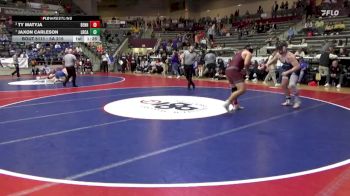 5A 215 lbs Semifinal - Ty Matyja, Benton vs Jaxon Carleson, Little Rock Christian