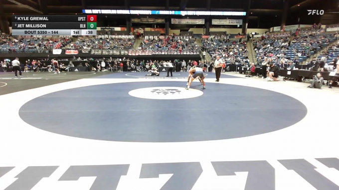 Millison 144 lbs Cons. Semi - Kyle Grewal, Overland Park-St. Thomas Aquinas HS ...