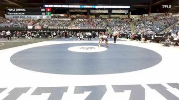 144 lbs Cons. Semi - Kyle Grewal, Overland Park-St. Thomas Aquinas HS vs Jet Millison, Basehor-Linwood HS