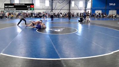 Elite 184 lbs Cons. Round 3 - Jax Lipnitz, Wisconsin-Whitewater vs Kam Royster, Loras