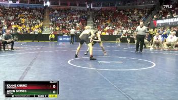 2A-157 lbs Cons. Round 2 - Aiden Graves, Tipton vs Kahne Kiburz, Winterset