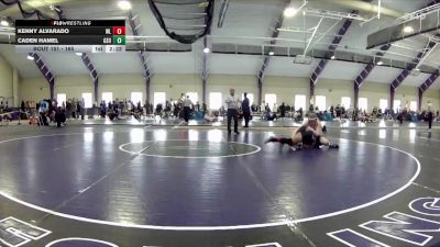 165 lbs Cons. Round 2 - Kenny Alvarado, West Liberty vs Caden Hamel, Glenville State University