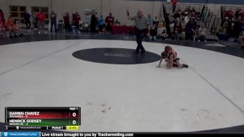 43 lbs Round 1 (4 Team) - Henrick Godsey, Dragon WC vs Damien Chavez, Mishawaka