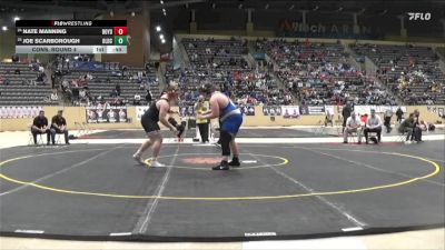 285 lbs Cons. Round 4 - Joe Scarborough, Oldham County vs Nate Manning, Boyd County