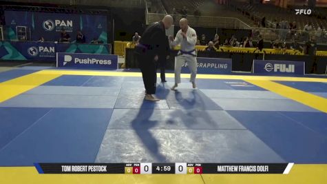 Matthew Francis Dolfi vs Tom Robert Pestock 2025 Pan Jiu Jitsu IBJJF Championship