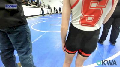 76 lbs Round Of 16 - Arwen Frisby, Skiatook Youth Wrestling vs Noah Zumwalt, Grove Takedown Club