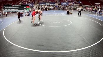 D 1 157 lbs Cons. Round 4 - Oliver Scarpelli, St. Paul`s vs Braydon Sullivan, Zachary